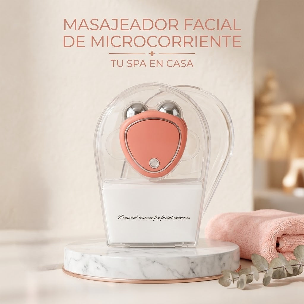 Masajeador Facial de Microcorriente